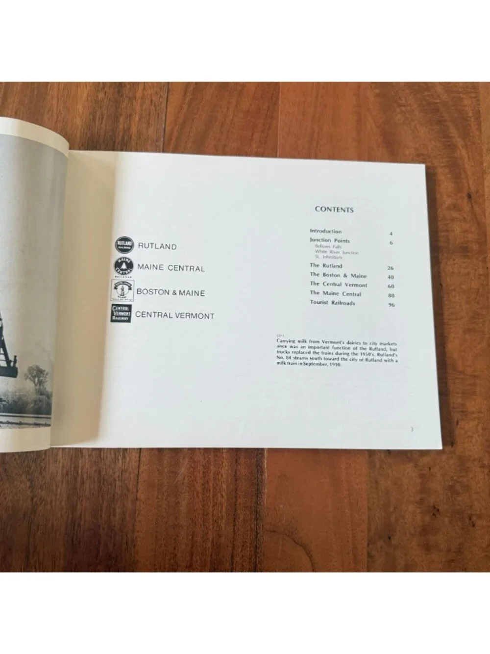 Trains of Northern New England by John Krause & Fred Bailey 1977 Railroad Book